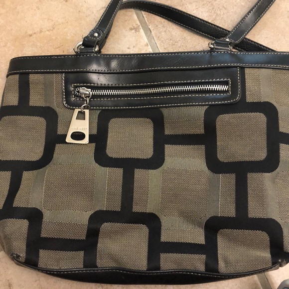 Nine West Brown/Tan and Black Bag - Picture 4 of 5